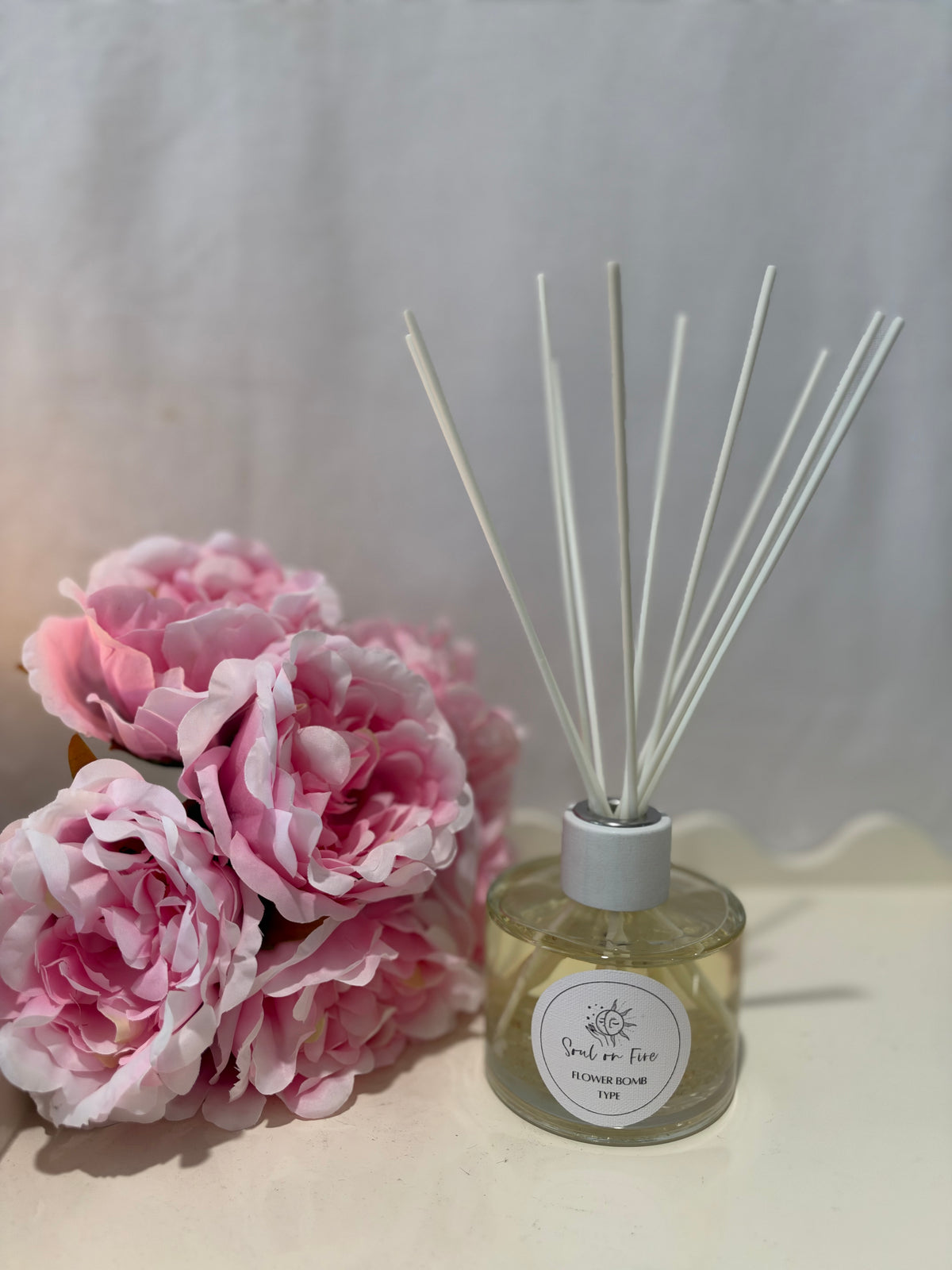 Diffusers Infused with Quartz Crystals